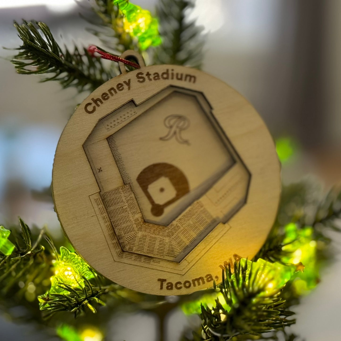 Cheney Stadium - Tacoma Rainiers, Tacoma Defiance Ornament