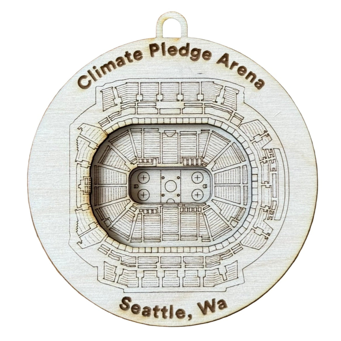 Climate Pledge Arena - Seattle Kraken Ornament