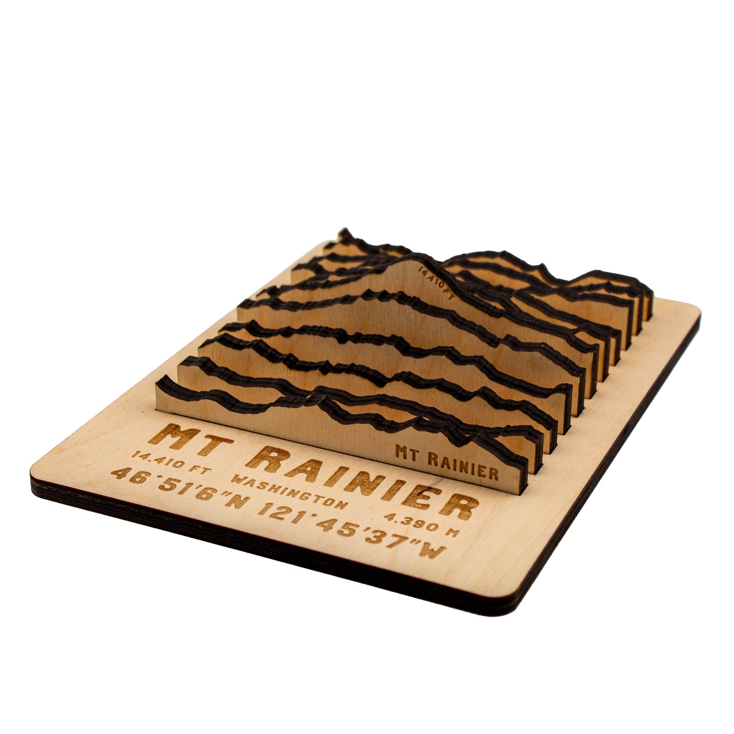 Wood Sculptures & Topographic Models