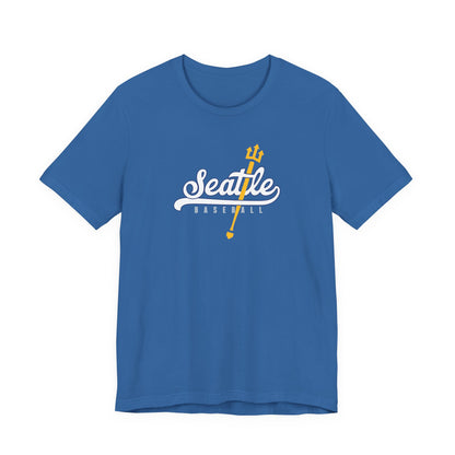 Seattle Mariners Trident T-Shirt, Baseball Fan Apparel, MLB Tee, Sports Team Shirt, Mariners Gift