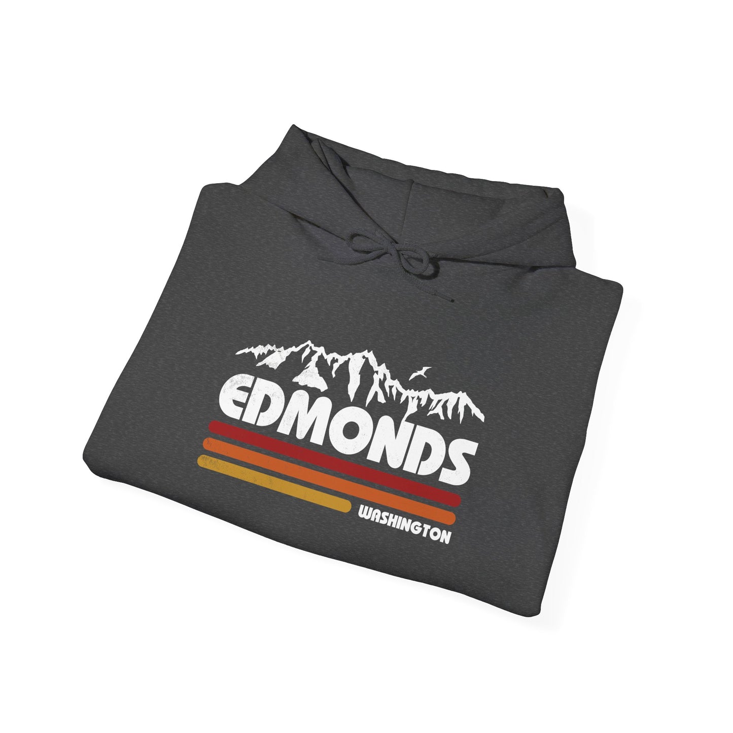 Edmonds Mountain Graphic Hoodie - Cozy Unisex Sweatshirt for Outdoor Lovers
