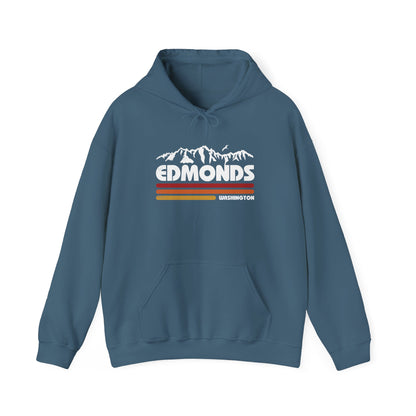 Edmonds Mountain Graphic Hoodie - Cozy Unisex Sweatshirt for Outdoor Lovers