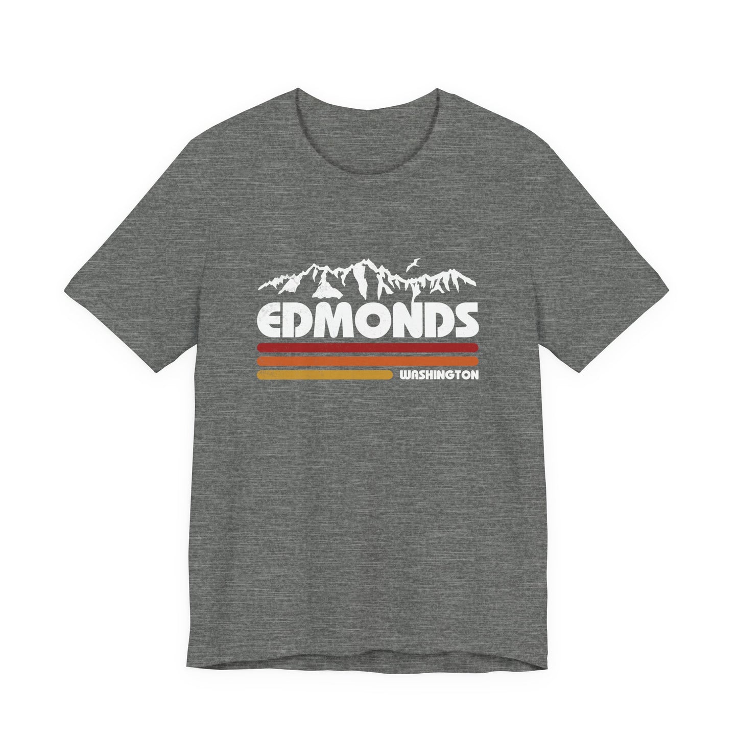 Outdoor Adventure Crew Tee | Edmonds Washington Mountain Shirt, Travel T-Shirt, Gift for Nature Lovers, Casual Wear, Hiking Apparel