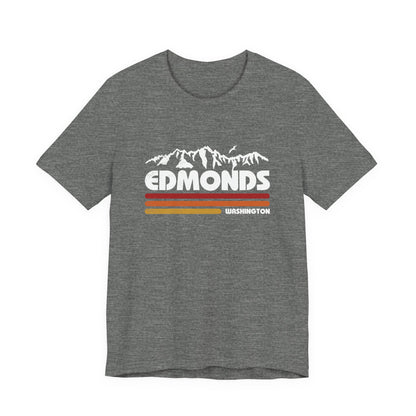 Outdoor Adventure Crew Tee | Edmonds Washington Mountain Shirt, Travel T-Shirt, Gift for Nature Lovers, Casual Wear, Hiking Apparel