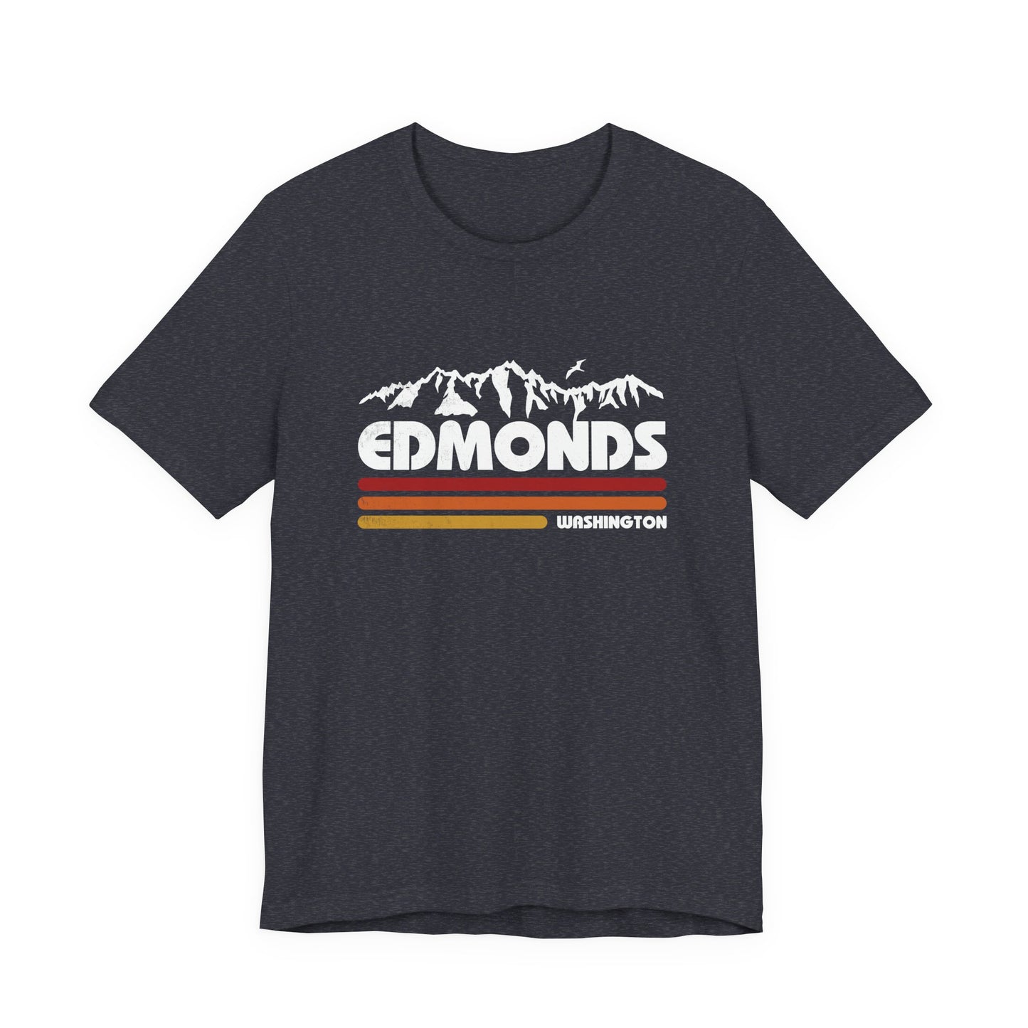 Outdoor Adventure Crew Tee | Edmonds Washington Mountain Shirt, Travel T-Shirt, Gift for Nature Lovers, Casual Wear, Hiking Apparel