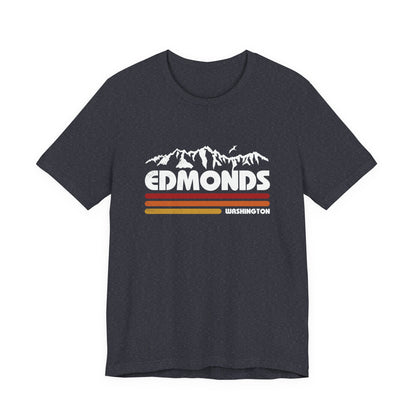 Outdoor Adventure Crew Tee | Edmonds Washington Mountain Shirt, Travel T-Shirt, Gift for Nature Lovers, Casual Wear, Hiking Apparel