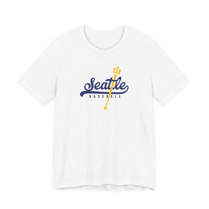 Seattle Mariners Trident T-Shirt, Baseball Fan Apparel, MLB Tee, Sports Team Shirt, Mariners Gift