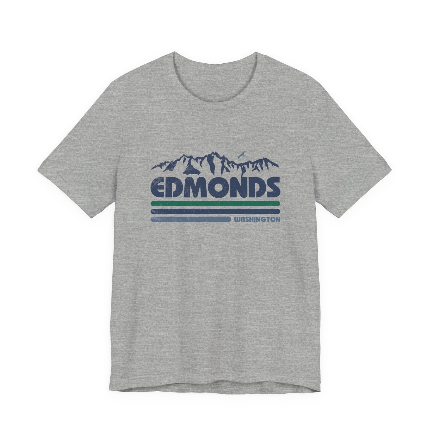 Outdoor Adventure Crew Tee | Edmonds Washington Mountain Shirt, Travel T-Shirt, Gift for Nature Lovers, Casual Wear, Hiking Apparel