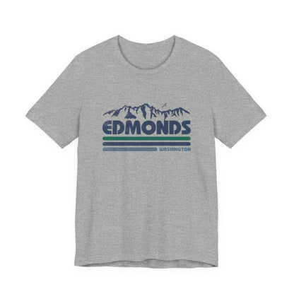 Outdoor Adventure Crew Tee | Edmonds Washington Mountain Shirt, Travel T-Shirt, Gift for Nature Lovers, Casual Wear, Hiking Apparel