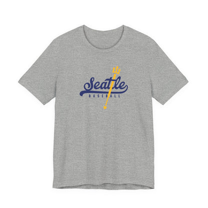 Seattle Mariners Trident T-Shirt, Baseball Fan Apparel, MLB Tee, Sports Team Shirt, Mariners Gift