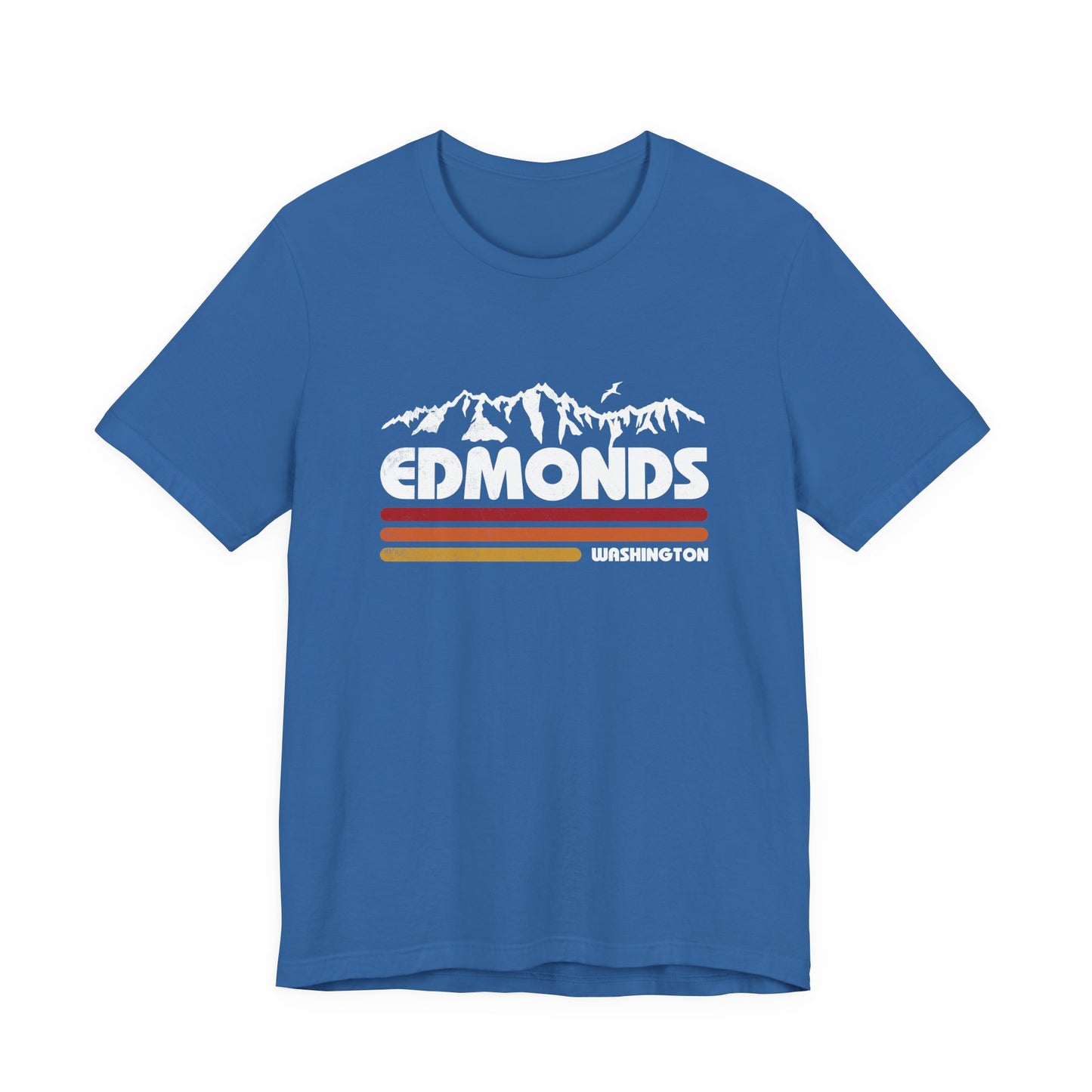 Outdoor Adventure Crew Tee | Edmonds Washington Mountain Shirt, Travel T-Shirt, Gift for Nature Lovers, Casual Wear, Hiking Apparel