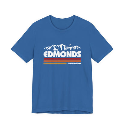 Outdoor Adventure Crew Tee | Edmonds Washington Mountain Shirt, Travel T-Shirt, Gift for Nature Lovers, Casual Wear, Hiking Apparel