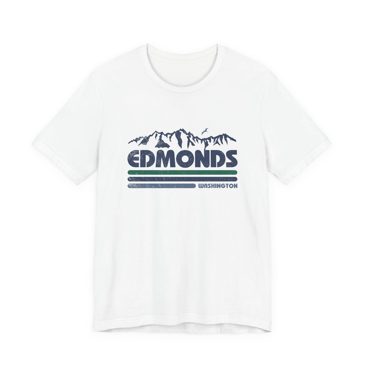 Outdoor Adventure Crew Tee | Edmonds Washington Mountain Shirt, Travel T-Shirt, Gift for Nature Lovers, Casual Wear, Hiking Apparel