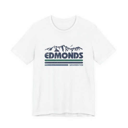 Outdoor Adventure Crew Tee | Edmonds Washington Mountain Shirt, Travel T-Shirt, Gift for Nature Lovers, Casual Wear, Hiking Apparel