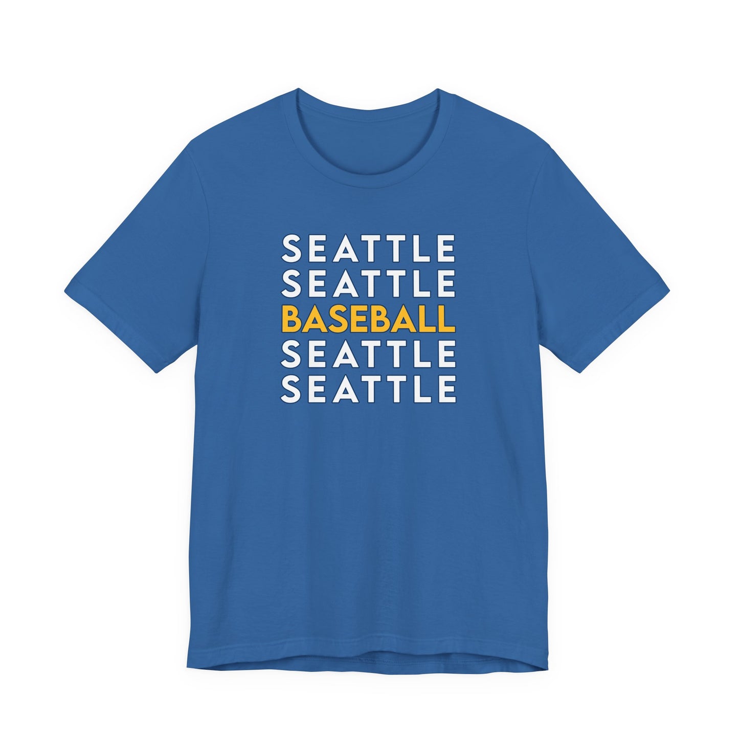 Seattle Baseball PNW Unisex Tee, Short Sleeve Shirt for Men and Women, Sports Fan Gift, Pacific Northwest Apparel, Baseball Team Shirt,