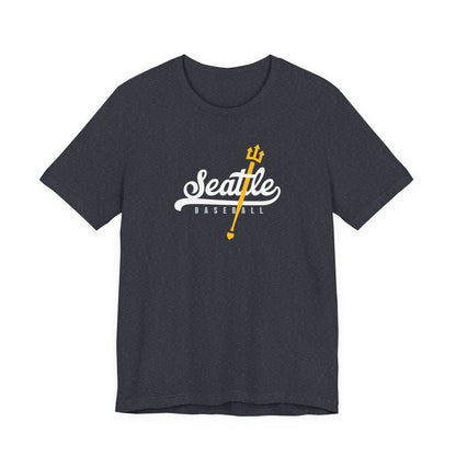 Seattle Mariners Trident T-Shirt, Baseball Fan Apparel, MLB Tee, Sports Team Shirt, Mariners Gift