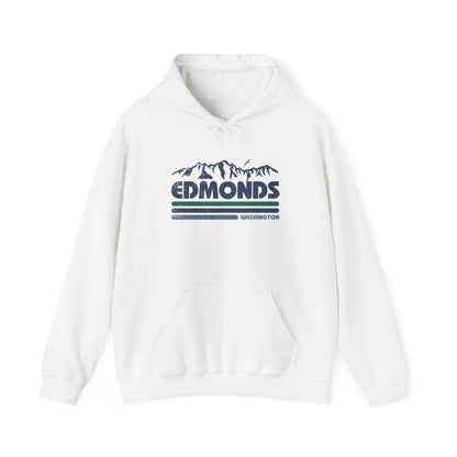 Edmonds Mountain Graphic Hoodie - Cozy Unisex Sweatshirt for Outdoor Lovers