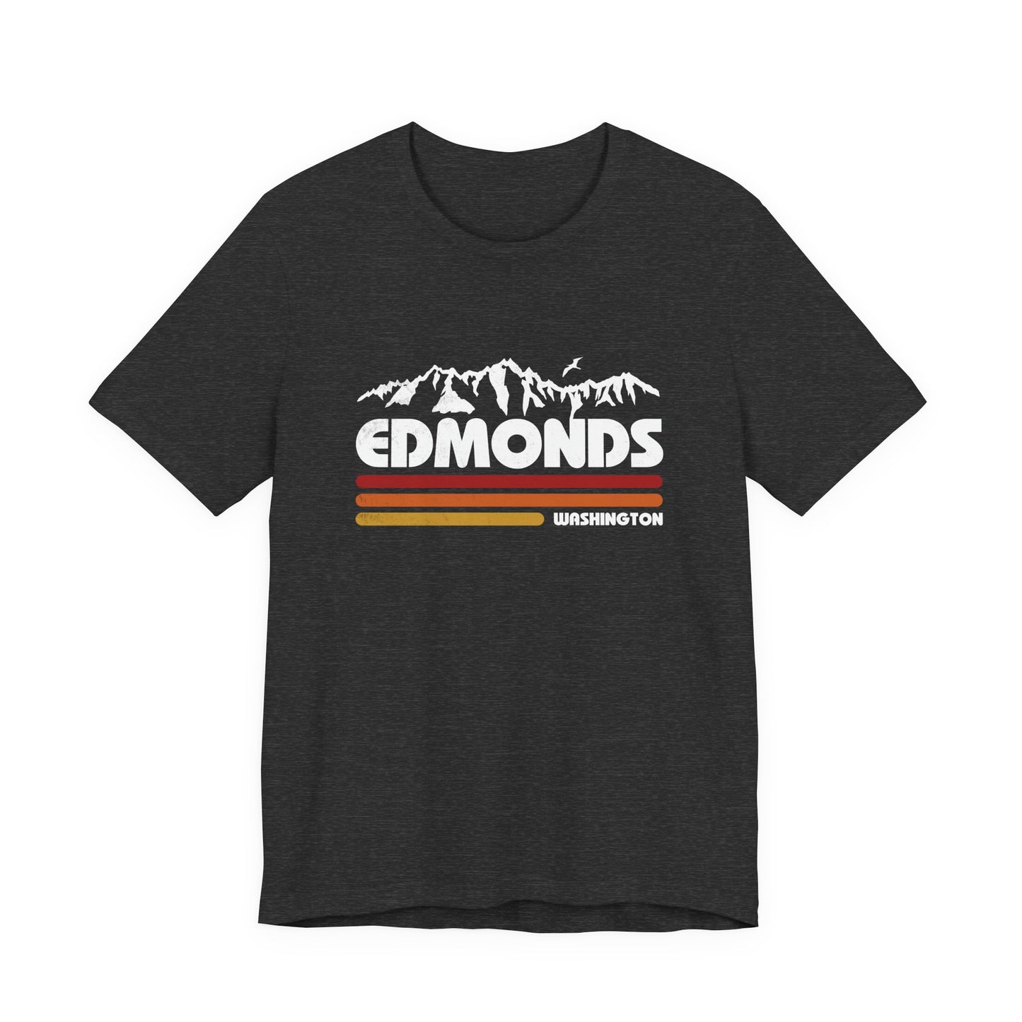Outdoor Adventure Crew Tee | Edmonds Washington Mountain Shirt, Travel T-Shirt, Gift for Nature Lovers, Casual Wear, Hiking Apparel