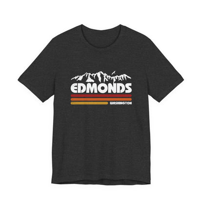 Outdoor Adventure Crew Tee | Edmonds Washington Mountain Shirt, Travel T-Shirt, Gift for Nature Lovers, Casual Wear, Hiking Apparel