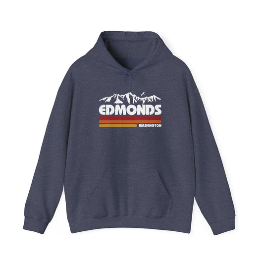 Edmonds Mountain Graphic Hoodie - Cozy Unisex Sweatshirt for Outdoor Lovers