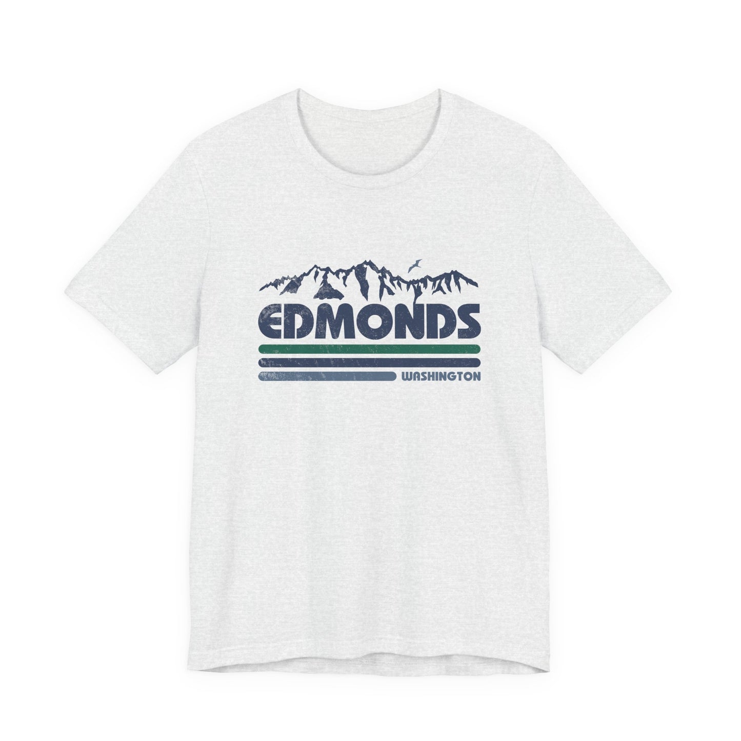 Outdoor Adventure Crew Tee | Edmonds Washington Mountain Shirt, Travel T-Shirt, Gift for Nature Lovers, Casual Wear, Hiking Apparel