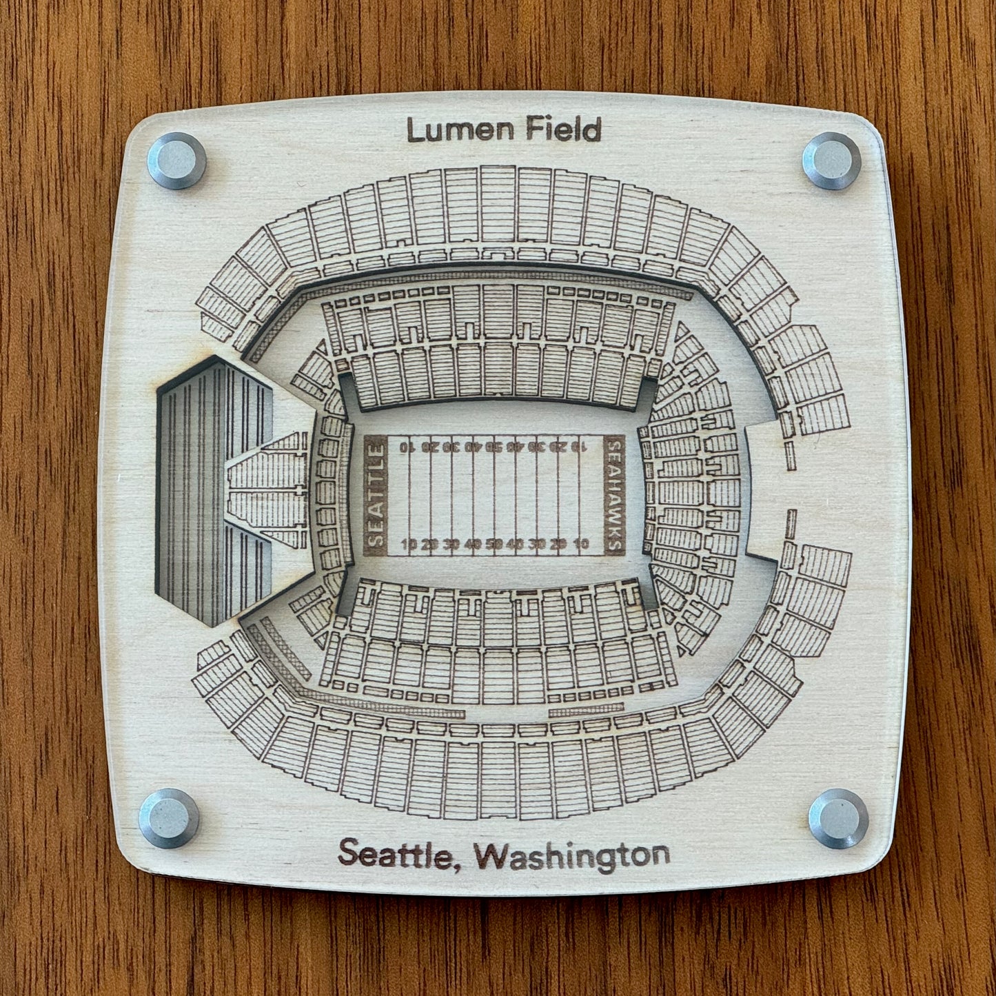 Lumen Field Stadium Coaster - Seattle Seahawks