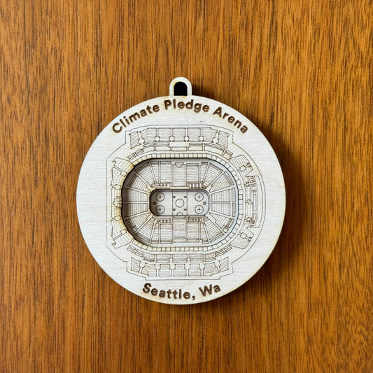 Climate Pledge Arena- Seattle Kraken Ornament